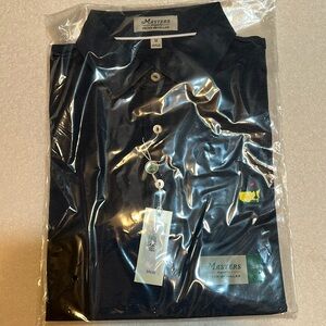 Peter Millar , size M navy blue Masters polo shirt